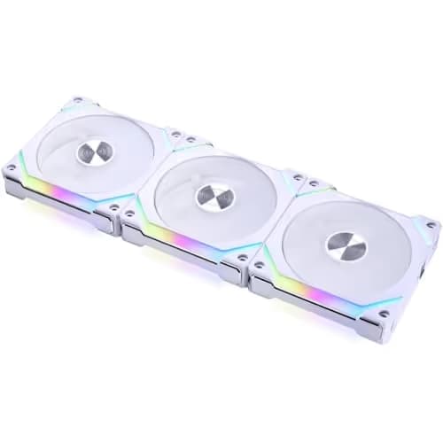 Lian Li UNI FAN SL V2 120mm White / Silver PWM ARGB 3-Pack image
