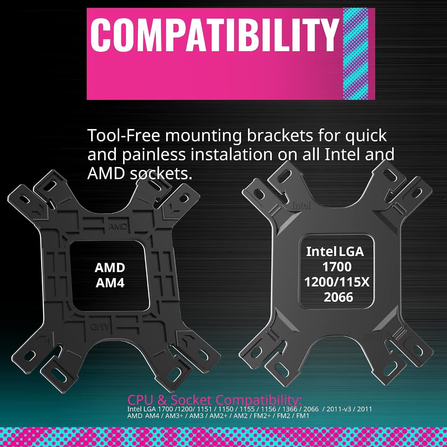 Cooler Master Hyper 212 EVO V2 Air 154mm 62 CFM ARGB image