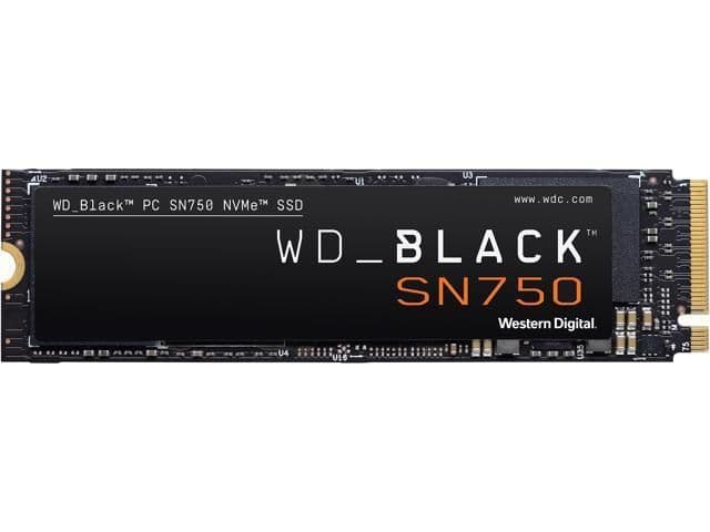 Western Digital Black SN750 2TB SSD M.2-2280 PCIe 3.0 x4 NVMe image