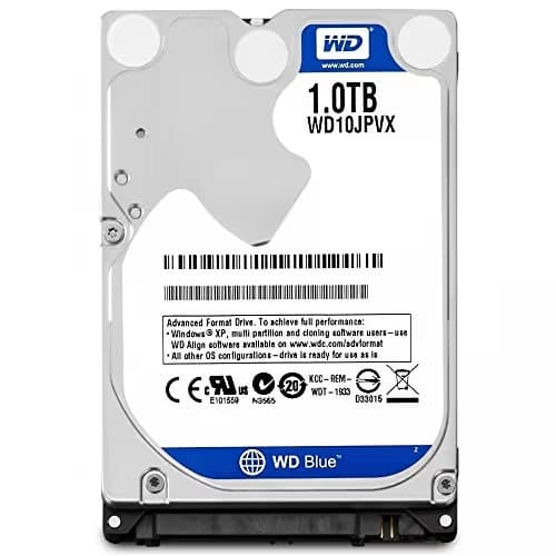 Western Digital Blue 1TB 2.5" HDD 5400RPM SATA 6.0 Gb/s image