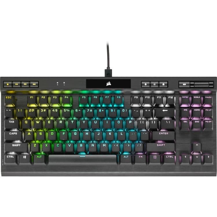 Corsair K70 RGB TKL CHAMPION SERIES Wired Mechanical Gaming Keyboard main image