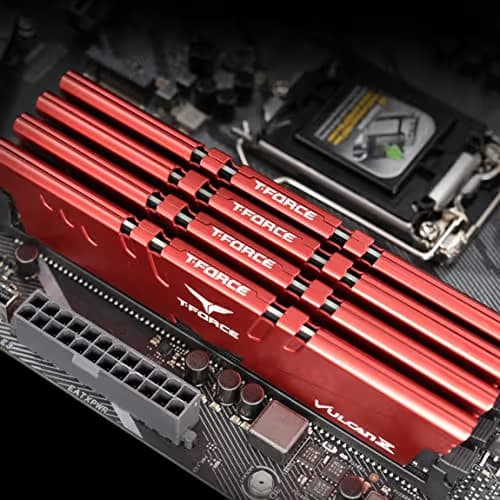 TEAMGROUP T-Force Vulcan Z Red DDR4-3600 CL18 16GB (2x8GB) image