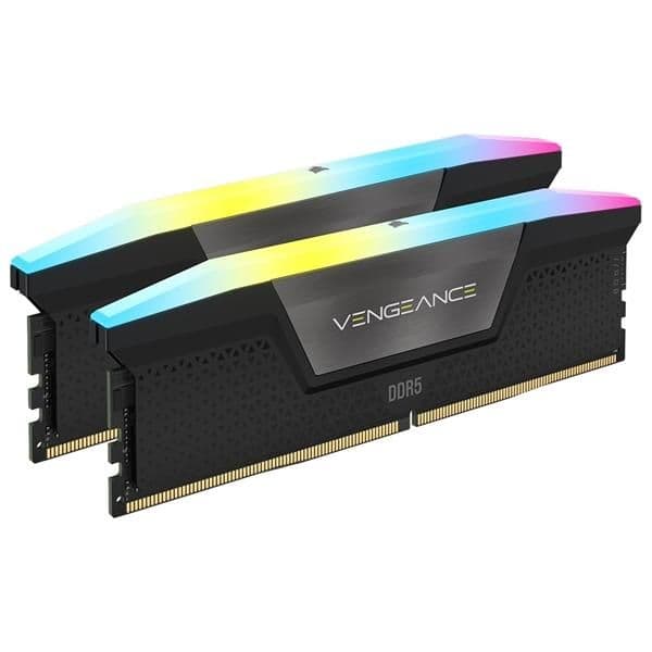 Corsair Vengeance RGB Black DDR5-5600 CL36 64GB (2x32GB) image