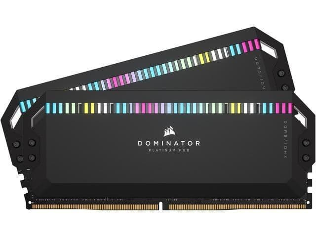 Corsair Dominator Platinum RGB Black DDR5-6000 CL30 64GB (2x32GB) image