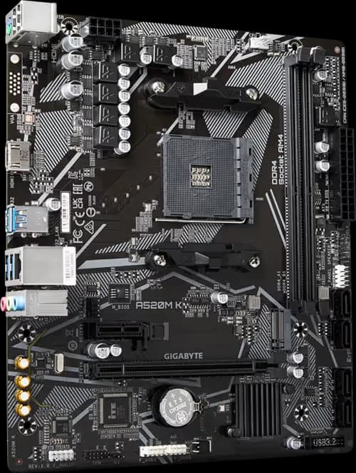 Gigabyte A520 M K AM4 DDR4 Micro ATX image