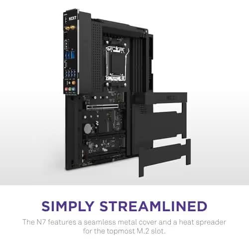NZXT B650E N7 AM5 WIFI DDR5 ATX Black image