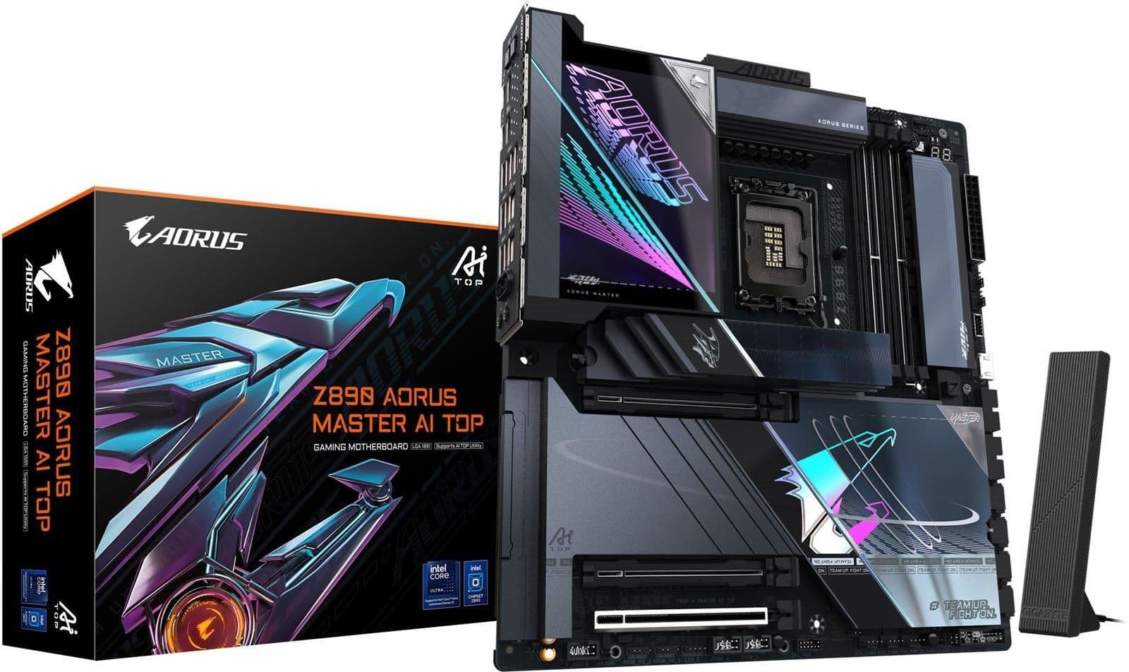 Gigabyte Z890 AORUS MASTER AI TOP DDR5 EATX image