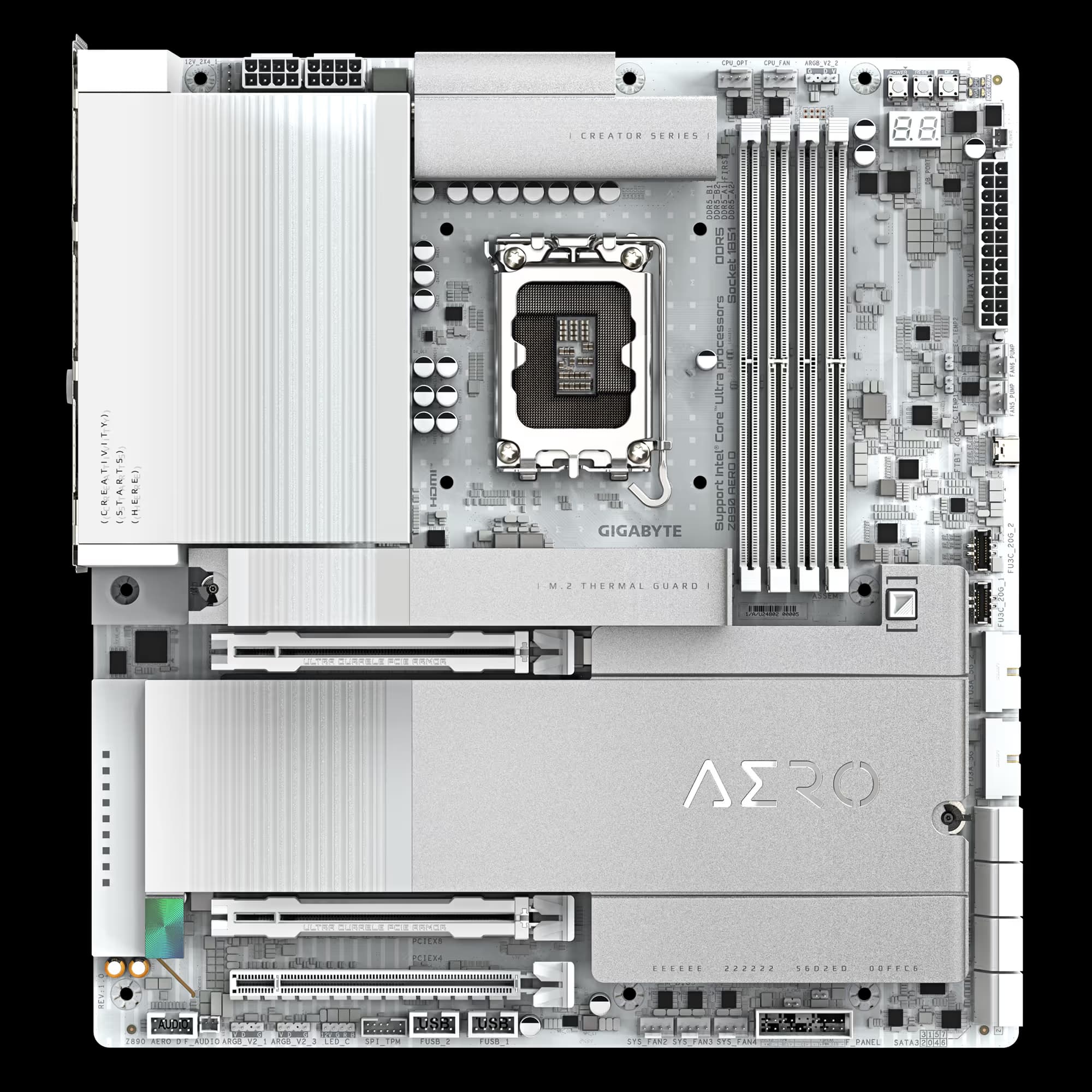 Gigabyte Z890 AERO D LGA1851 DDR5 EATX image