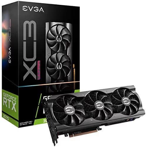 EVGA GeForce RTX 3070 XC3 ULTRA GAMING 8GB GDDR6 Black / Silver image