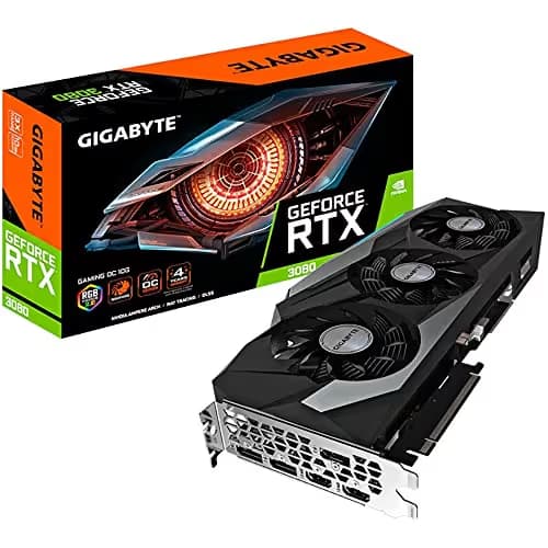 Gigabyte GAMING OC GeForce RTX 3080 10GB GDDR6X Black / Gray image