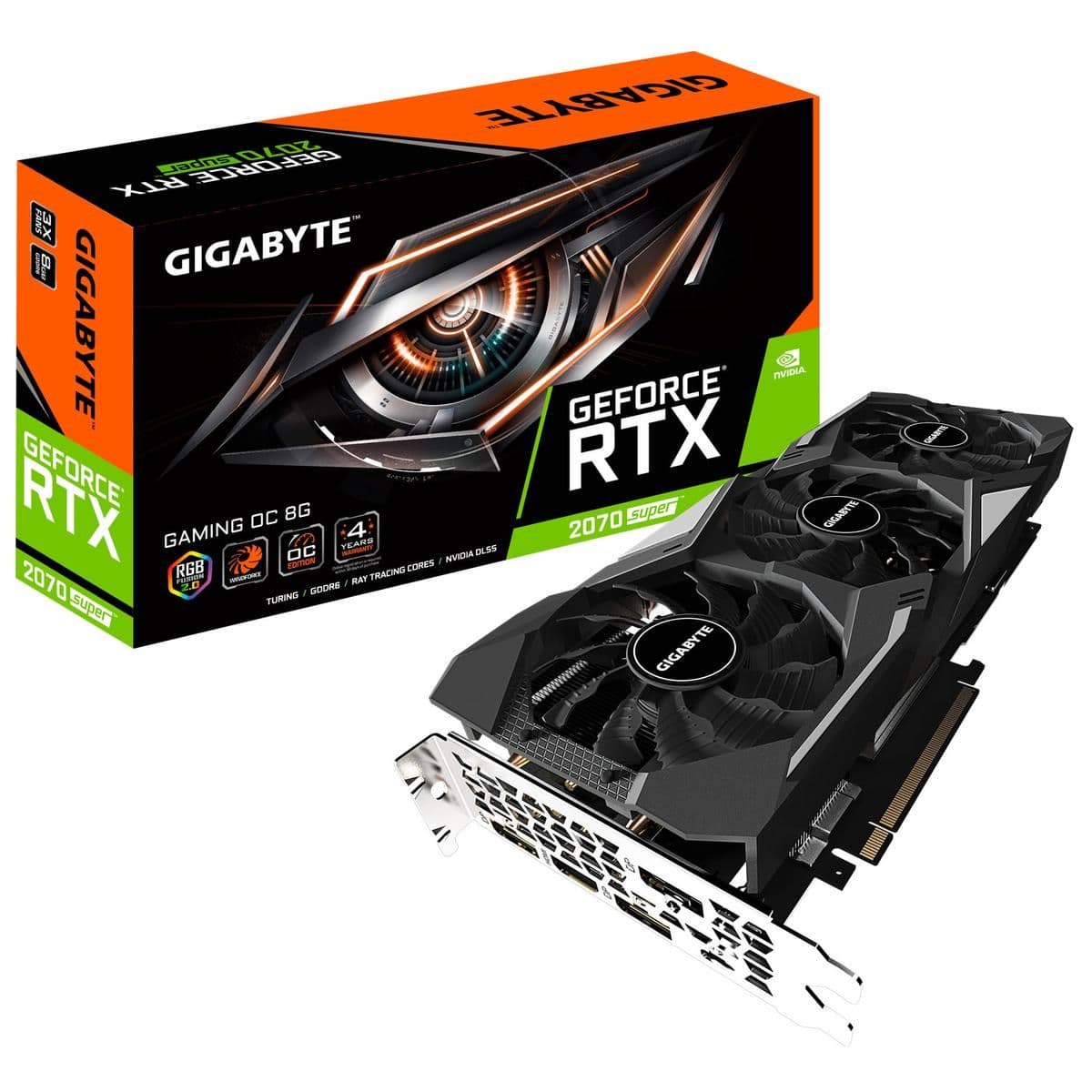 Gigabyte GAMING OC GeForce RTX 2070 SUPER 8GB GDDR6 Black main image