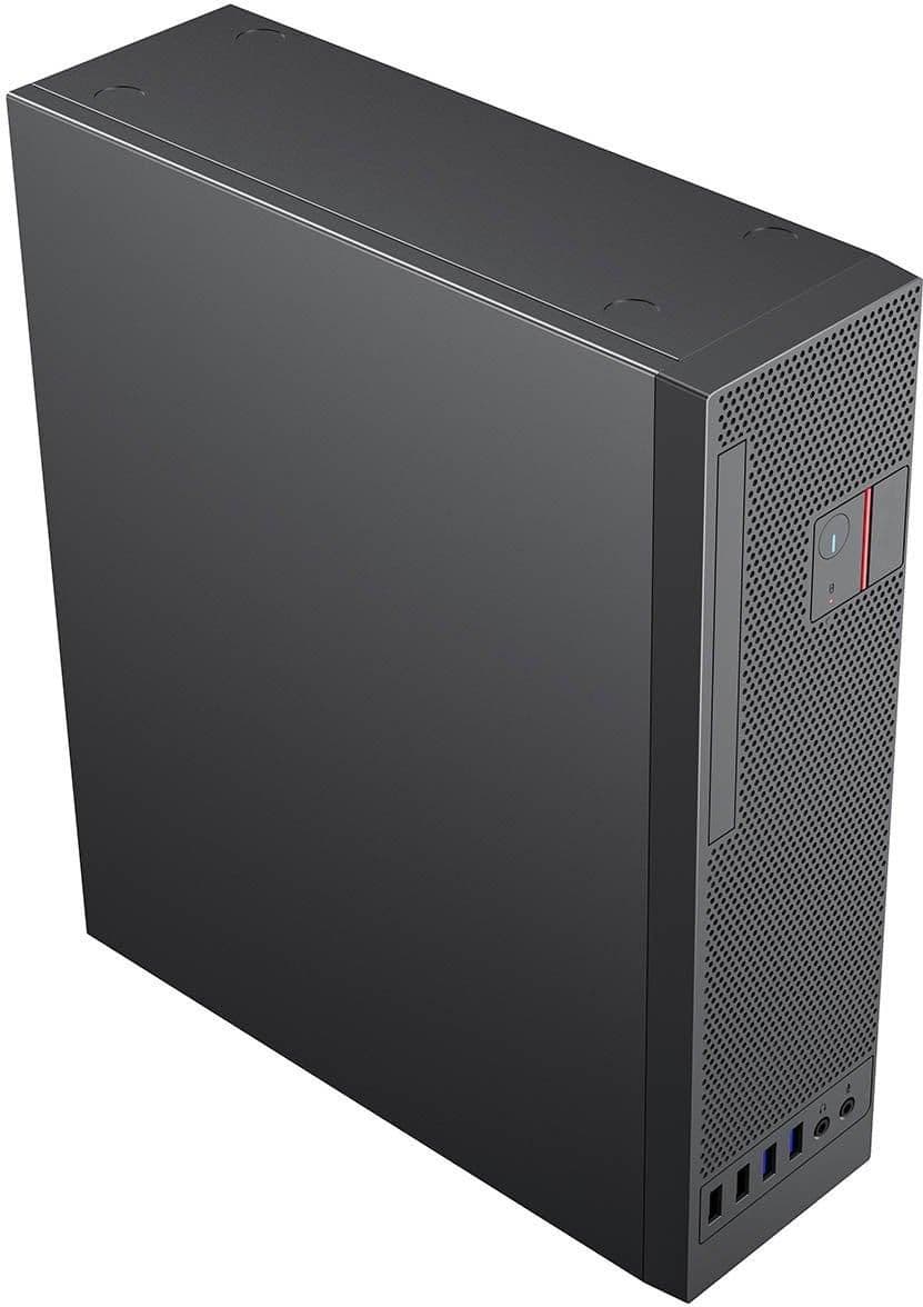 CiT S8 MicroATX Desktop Black / Silver Front USB (USB 3.2 Gen 1 Type-A, USB 2.0 Type-A) main image