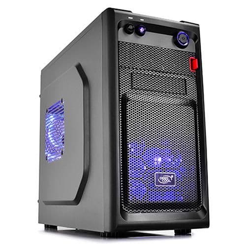 Deepcool SMARTER Micro ATX Mini Tower Black / Blue main image