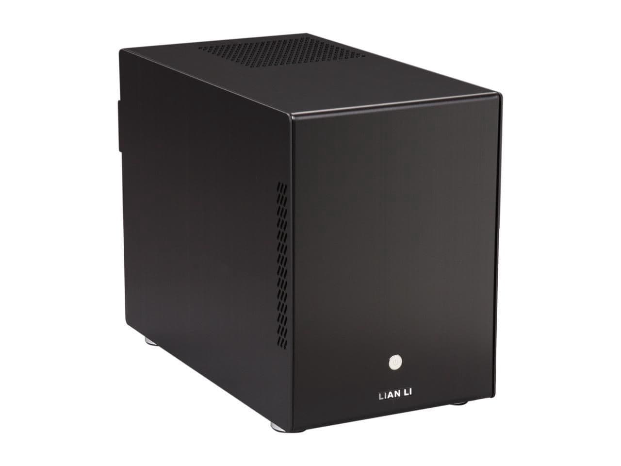 Lian Li PC-Q25B Mini-ITX Tower Black main image