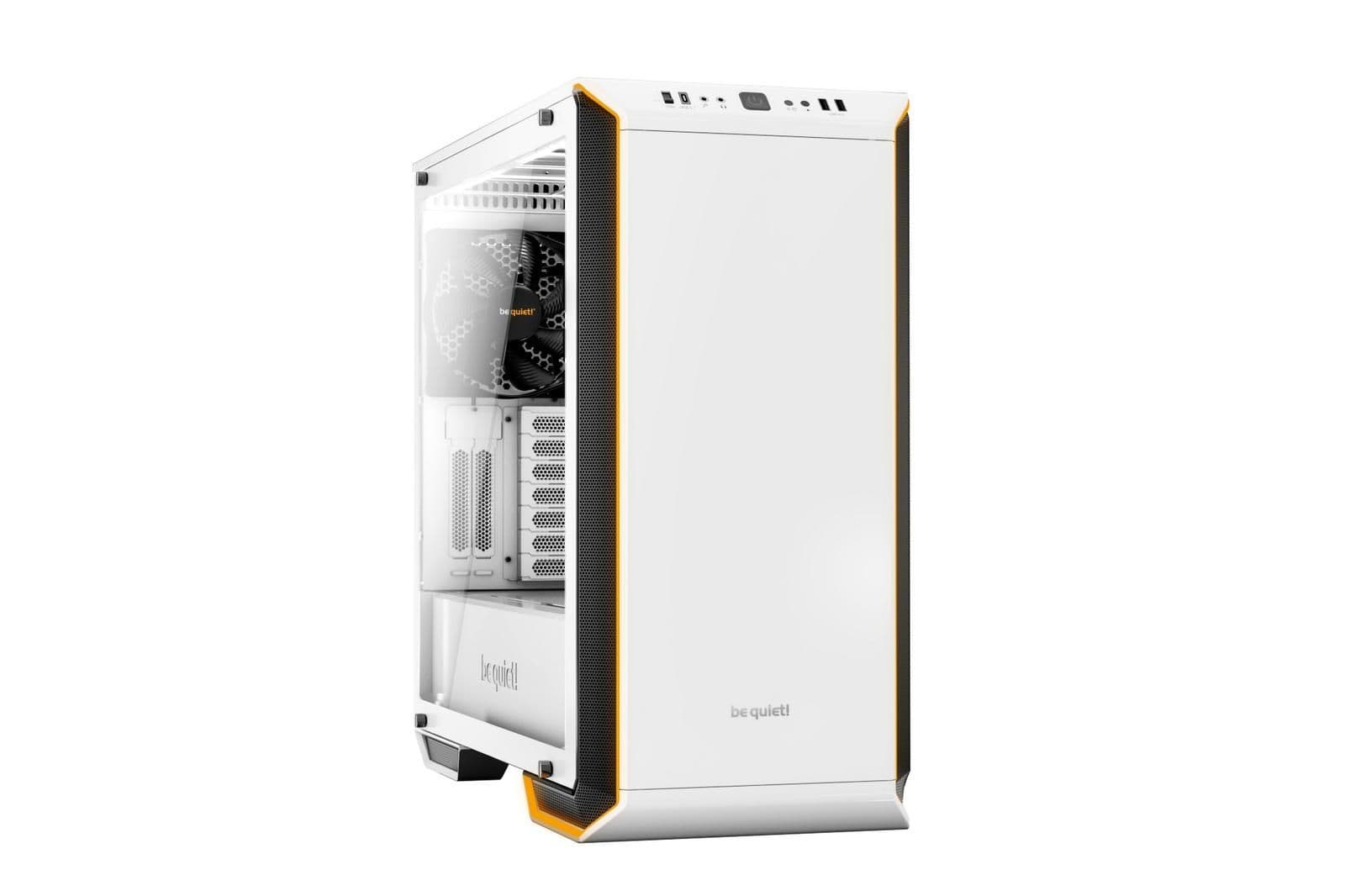 be quiet! Dark Base 700 ATX Mid Tower White / Black with Tempered Glass Side Panel and USB 3.2 Gen 2 Type-C USB 3.2 Gen 1 Type-A image