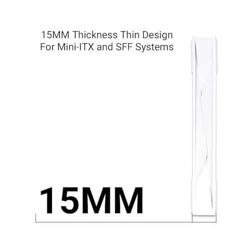 Thermalright TL-H12015 120mm White PWM 56.36 CFM 1-Pack image