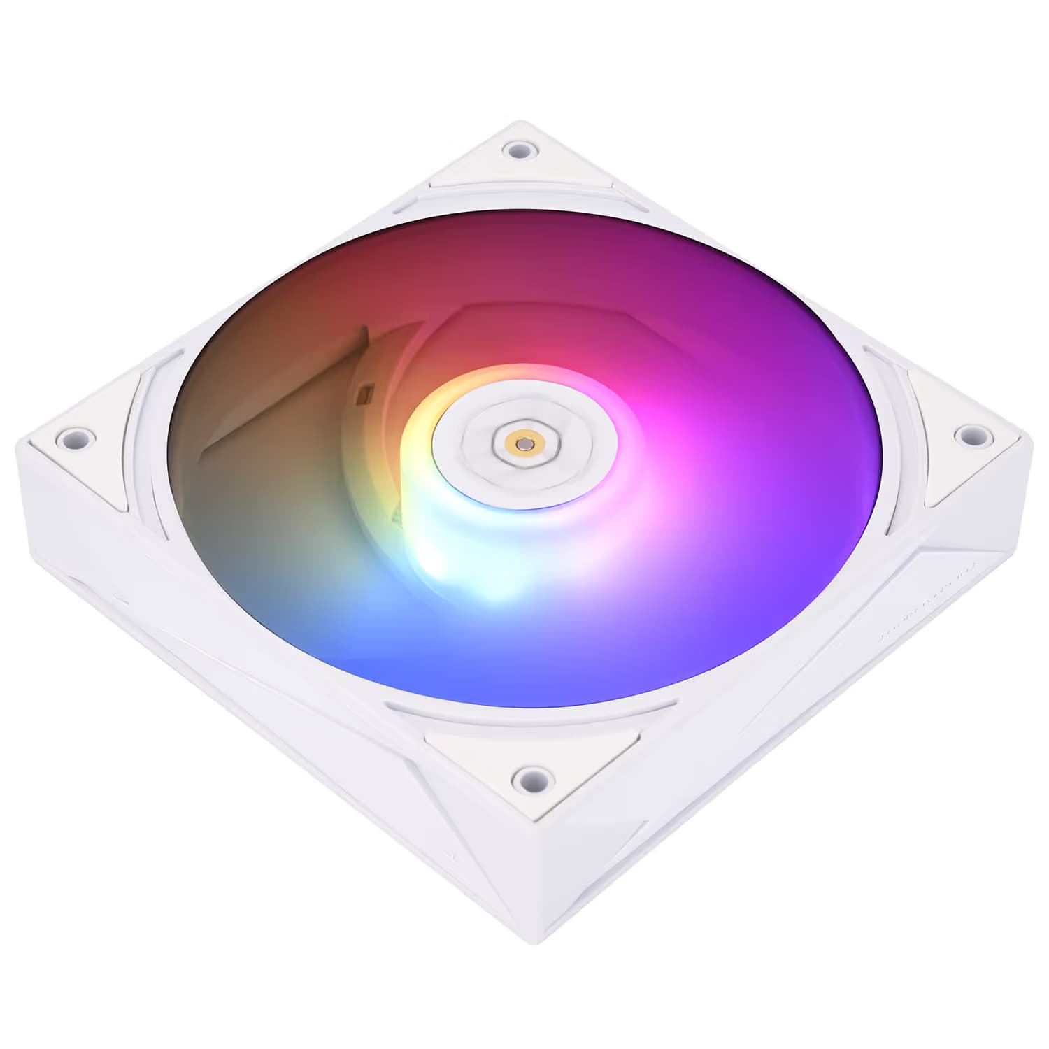 Thermalright TL-H12W-X28-S 120mm 80.45 CFM White Addressable RGB PWM image