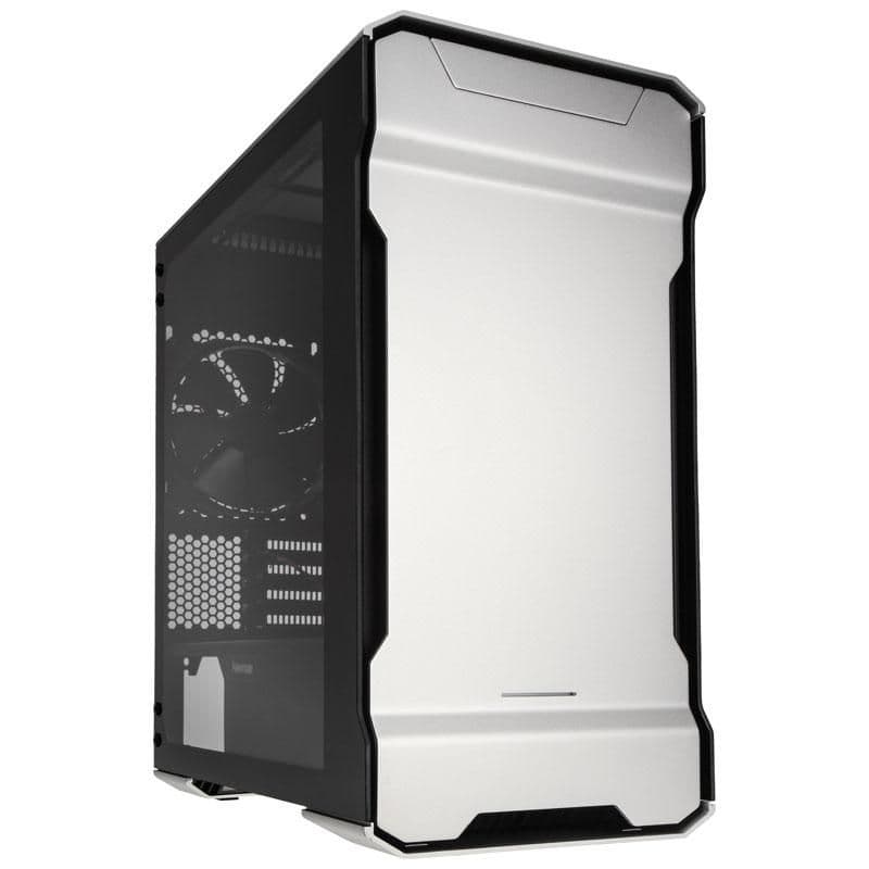 Phanteks Enthoo EVOLV TG MicroATX Mini Tower Silver Tinted Tempered Glass main image