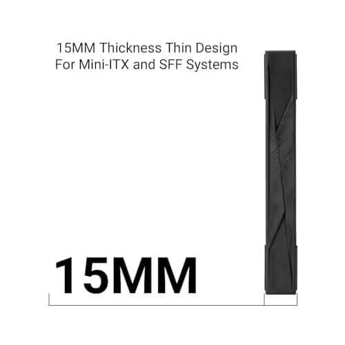 Thermalright TL-H12015 120mm Black PWM 56.36 CFM 1-Pack image