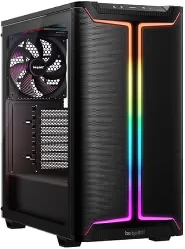 be quiet! Pure Base 501 DX ATX Mid Tower Black Tempered Glass Side Panel image