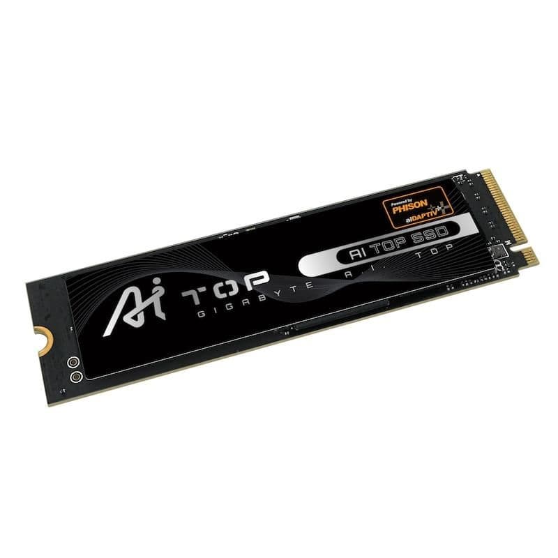 Gigabyte AI TOP 100E 1TB SSD M.2-2280 PCIe 4.0 x4 NVMe image