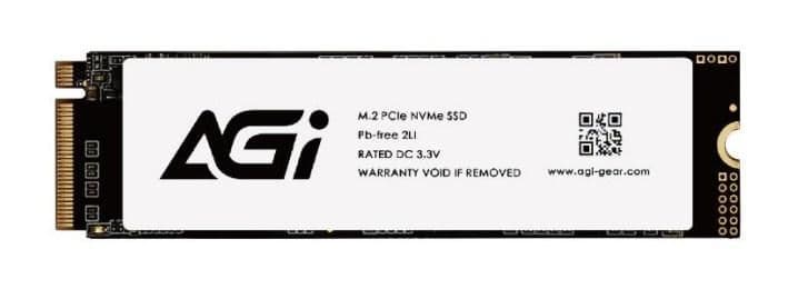 AGI AI298 2TB M.2-2280 SSD PCIe 3.0 X4 NVMe main image