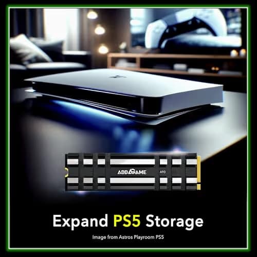 Addlink A93 PS5 4TB SSD M.2-2280 PCIe 4.0 X4 NVMe image