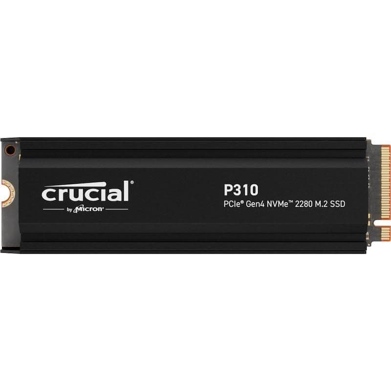 Crucial P310 w/Heatsink 1TB SSD M.2-2280 PCIe 4.0 x4 NVMe main image