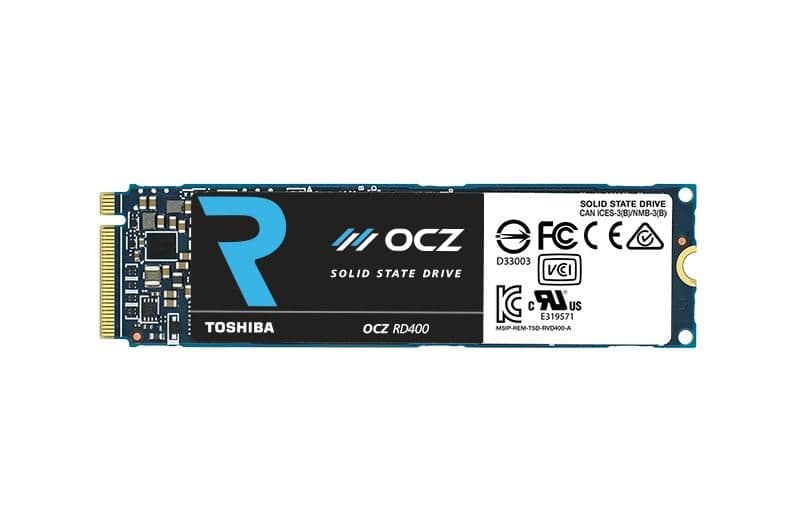 OCZ RD400 512GB SSD M.2-2280 PCIe 3.0 x4 NVMe image