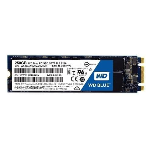 Western Digital Blue 250GB SSD M.2-2280 SATA main image