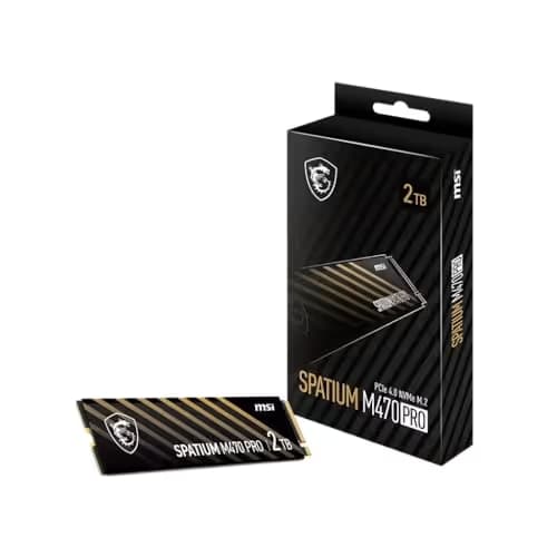 MSI SPATIUM M470 PRO 2TB SSD M.2-2280 PCIe 4.0 X4 NVMe image