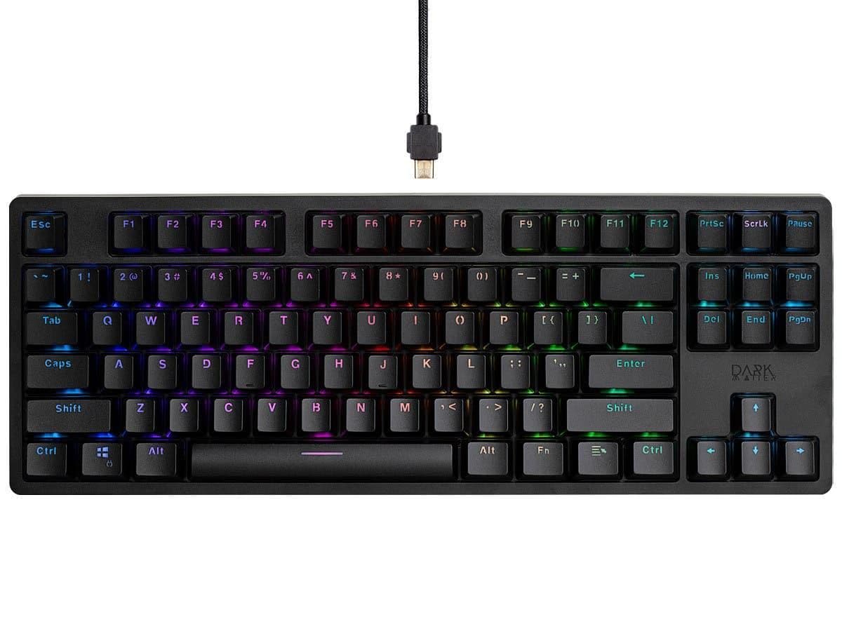 Monoprice Dark Matter Collider RGB Wired Mechanical Gaming Keyboard main image