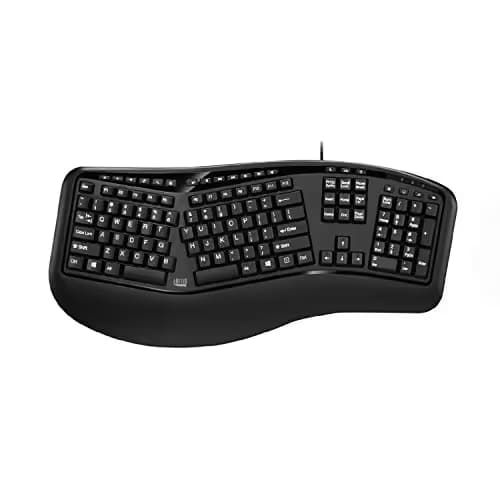 Adesso AKB-150UB-TAA Wired Ergonomic Keyboard main image