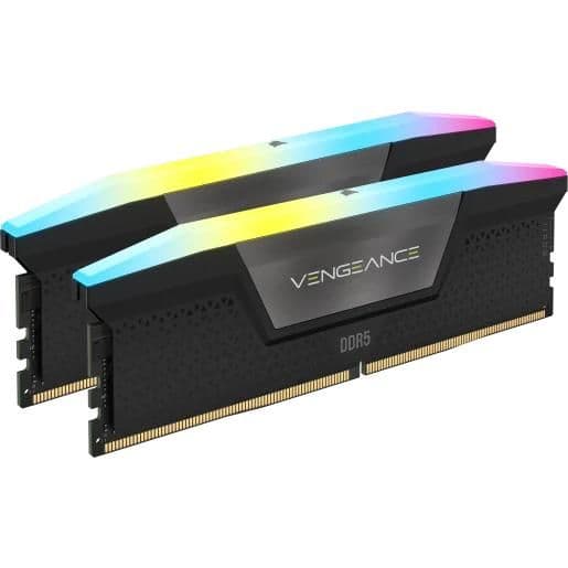 Corsair Vengeance RGB Black / Gray DDR5-8000 CL36 32GB (2x16GB) main image