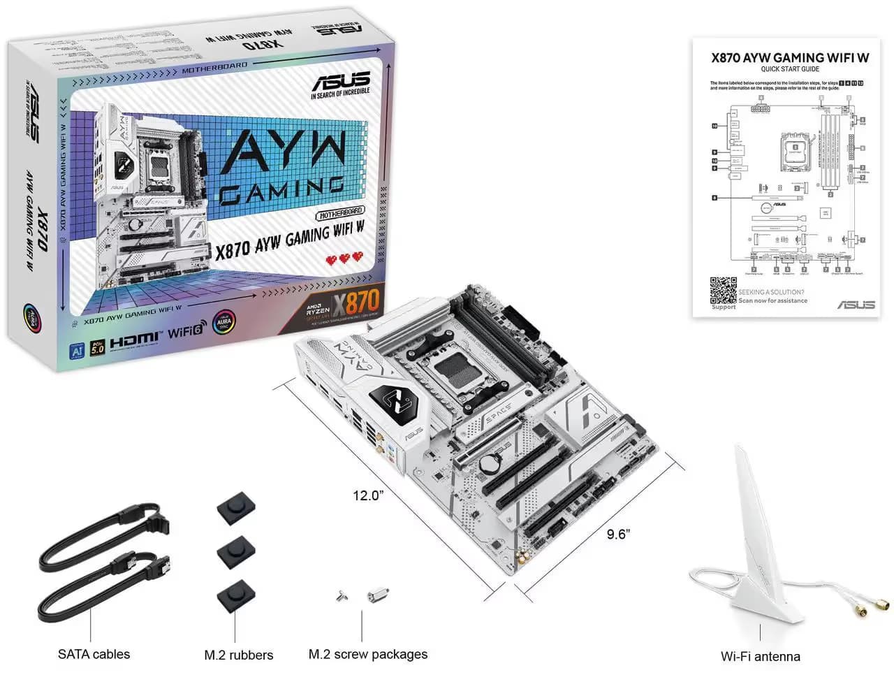 Asus X870 AYW GAMING WIFI W DDR5 ATX image