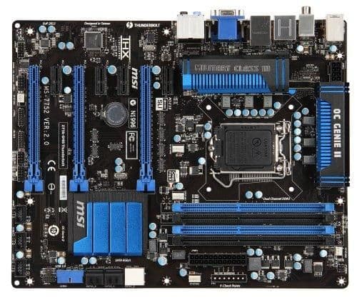 MSI Intel Z77 Z77A-G45 Thunderbolt LGA1155 DDR3 ATX image