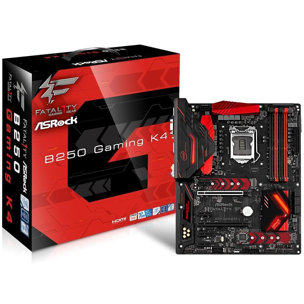 ASRock B250 Fatal1ty Gaming K4 DDR4 ATX main image