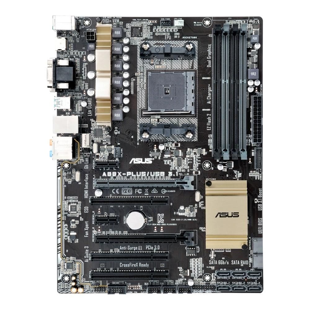Asus A88X A88X-PLUS/USB 3.1 FM2+ DDR3 ATX main image