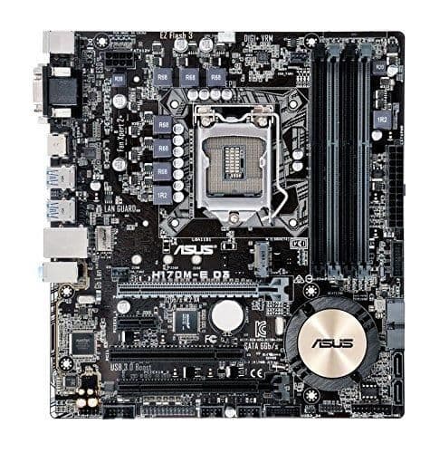 Asus H170 M-E D3 LGA1151 DDR3 Micro ATX image