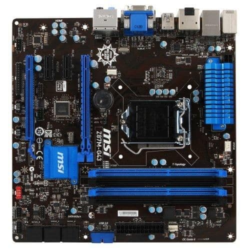 MSI Z87 Z87M-G43 DDR3 Micro ATX main image