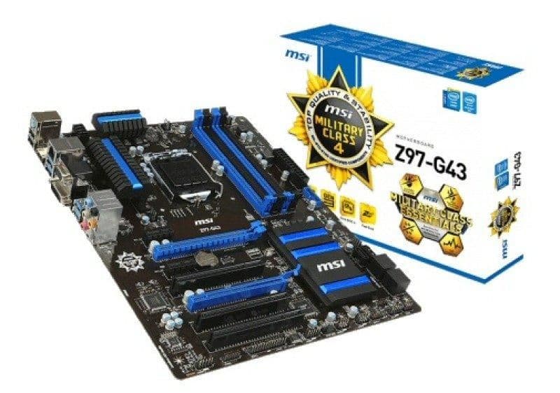MSI Z97 G43 LGA1150 DDR3 ATX image