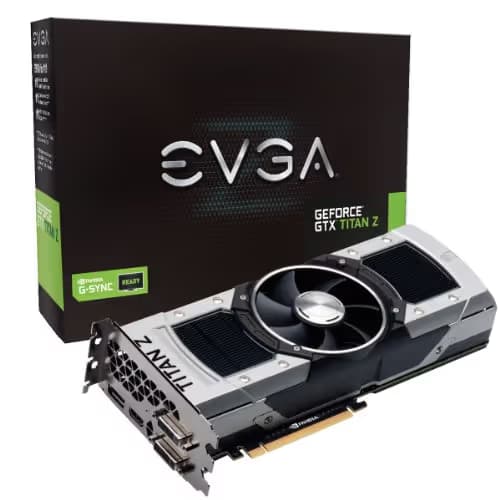 EVGA GeForce GTX Titan Z 12GB GDDR5 Black / Silver main image