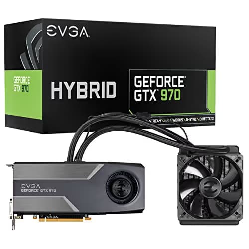 EVGA Black / Silver GeForce GTX 970 4GB GDDR5 image