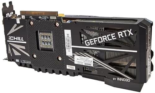Inno3D iChill X4 GeForce RTX 3080 12GB LHR 12GB GDDR6X Black / Silver image