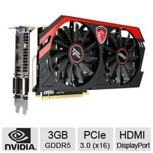 MSI GAMING GeForce GTX 780 Ti 3GB GDDR5 Black / Red image