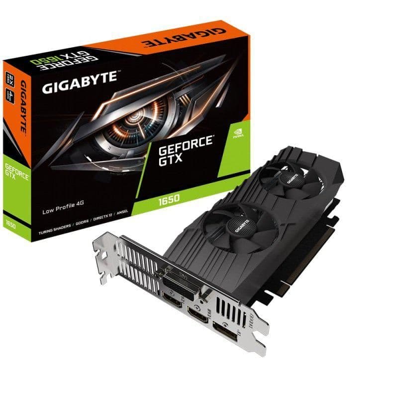Gigabyte D6 LP GeForce GTX 1650 G6 4GB GDDR6 Black main image