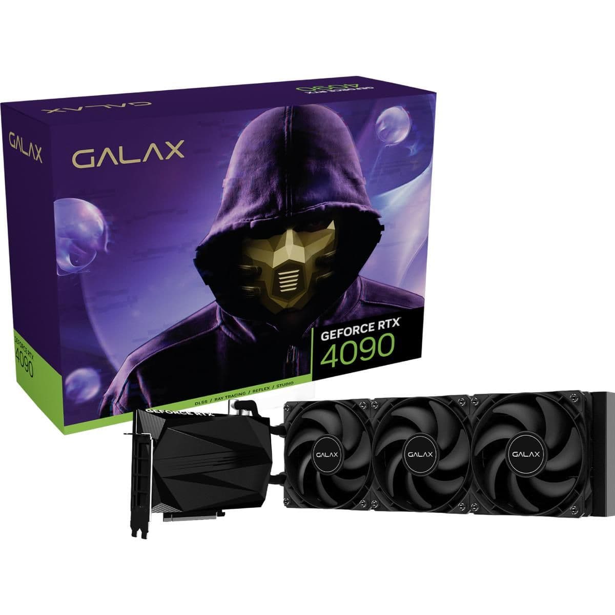 GALAX Hydro GeForce RTX 4090 24GB GDDR6X Black image