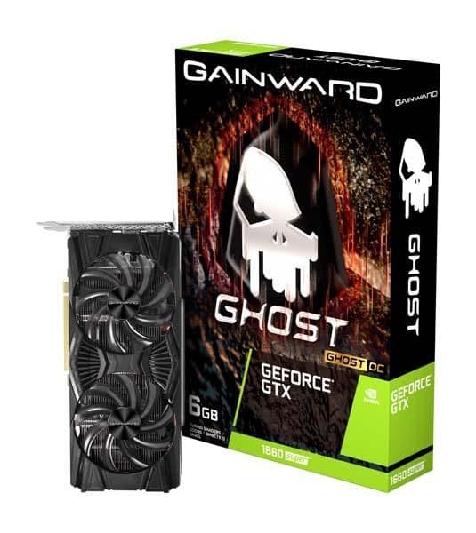 Gainward Ghost OC GeForce GTX 1660 SUPER 6GB GDDR6 Black image