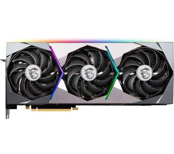 MSI SUPRIM GeForce RTX 3090 24GB GDDR6X Black / Silver image