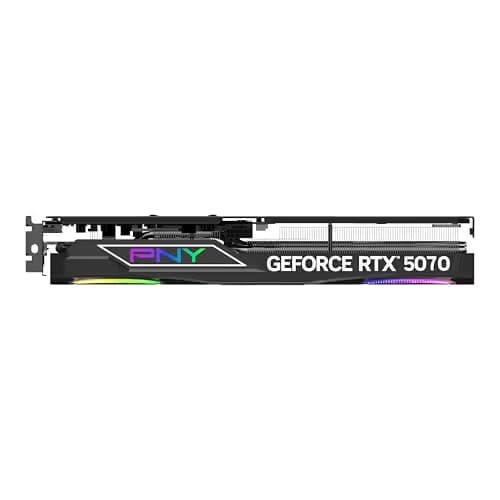 PNY GeForce RTX 5070 12GB GDDR7 ARGB EPIC-X RGB Overclocked Triple Fan image